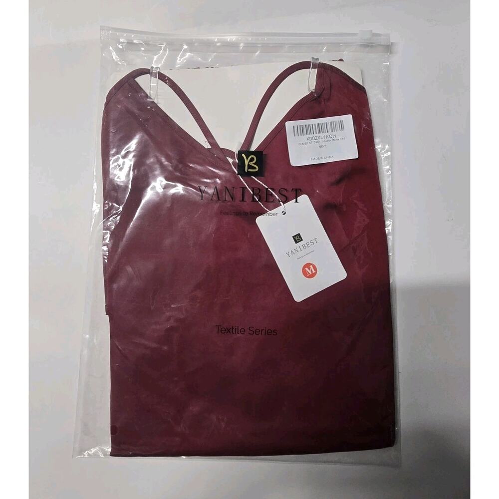 YANIBEST Satin Pajamas‎ for Women Sexy Sling Comfortable Sleepwear